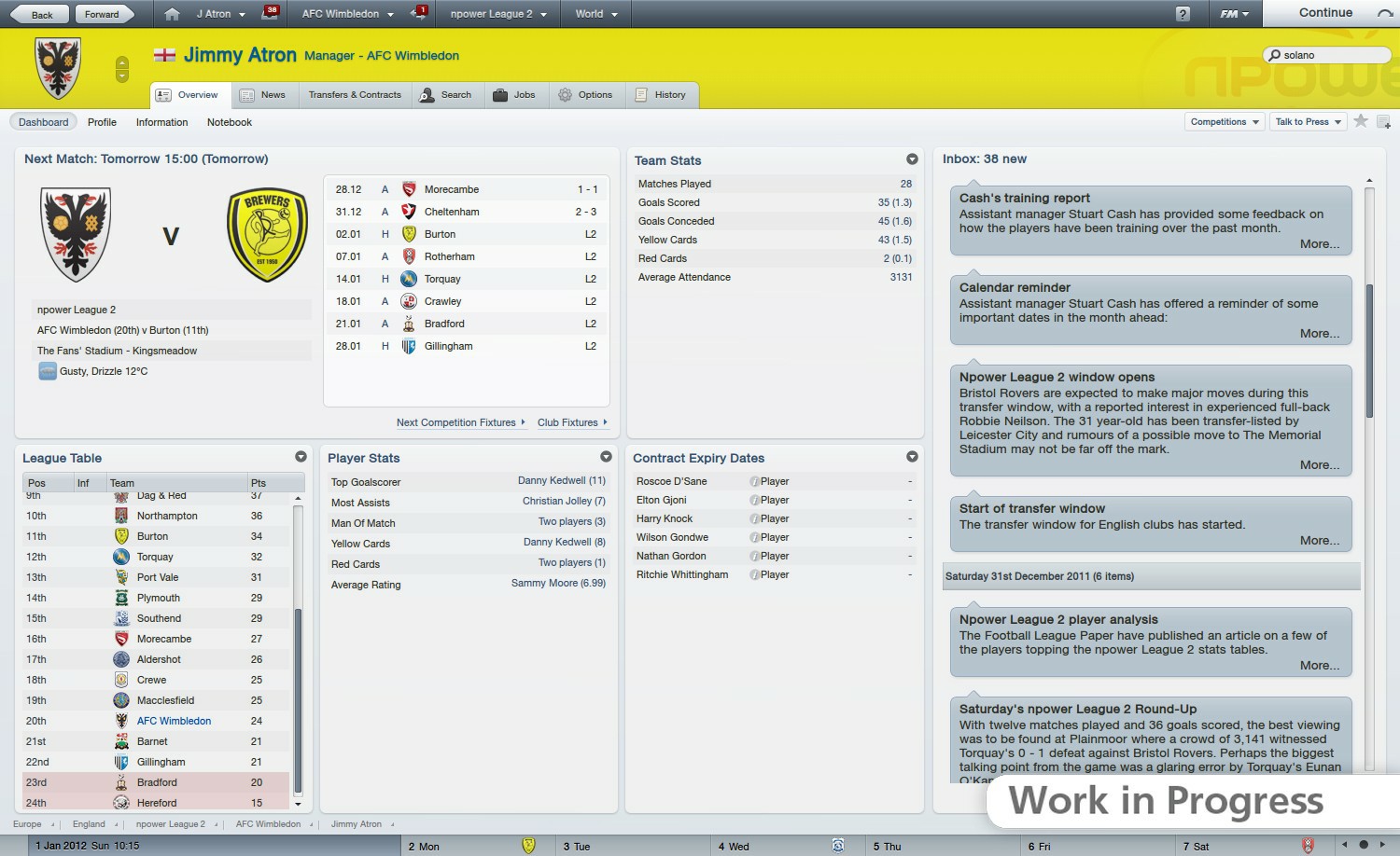 Football Manager 2012 - Imagen 36